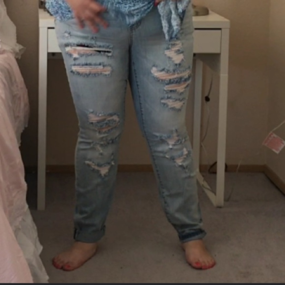 Plus size jeans